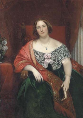 Mary, Viscountess Maynard
by Giovanni Battista Canivari 1
