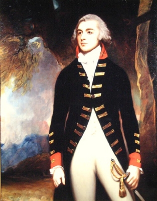 John West, 4th Earl De La Warr
by George Romney, 1790 2