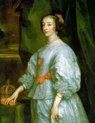 Henriette Marie de Bourbon, Queen Consort of England
by Sir Anthony van Dyck, 1632 2