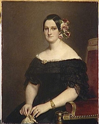 Maria Cristina di Borbone, Princess of the Two Sicilies
by Franz Xavier Winterhalter 1