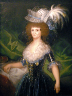 Maria Luisa, Queen of Spain
By Francisco Goya, c. 17892
