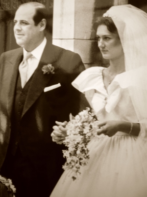 Nicholas Soames and Catherine Weatherall.
Marriage, 1981 2