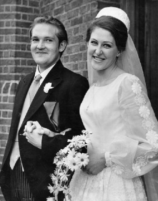 Charles Duncombe, 6th Baron Feversham and Shannon Foy
Wedding on 12 September 19662